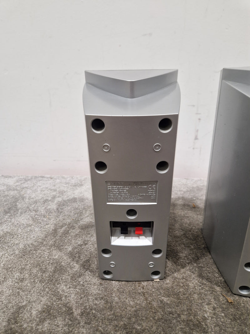 Sharp CP-E9000 Speakers - Silver - No Main Unit – Speaker - Excellent - Image 5