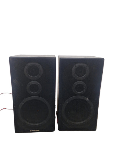 Pioneer S-Z74 3-Way Hi-Fi Speakers - Pair - Black – Speaker - Good