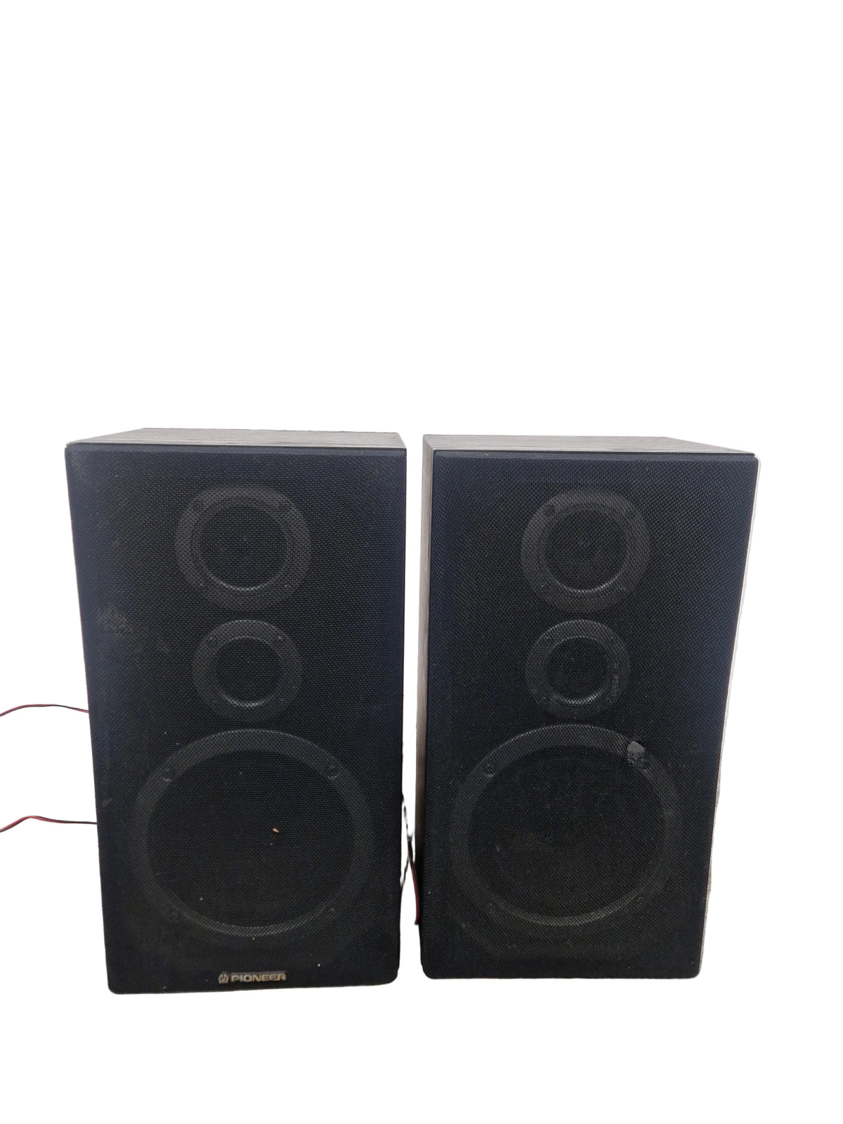 Pioneer S-Z74 3-Way Hi-Fi Speakers - Pair - Black – Speaker - Good