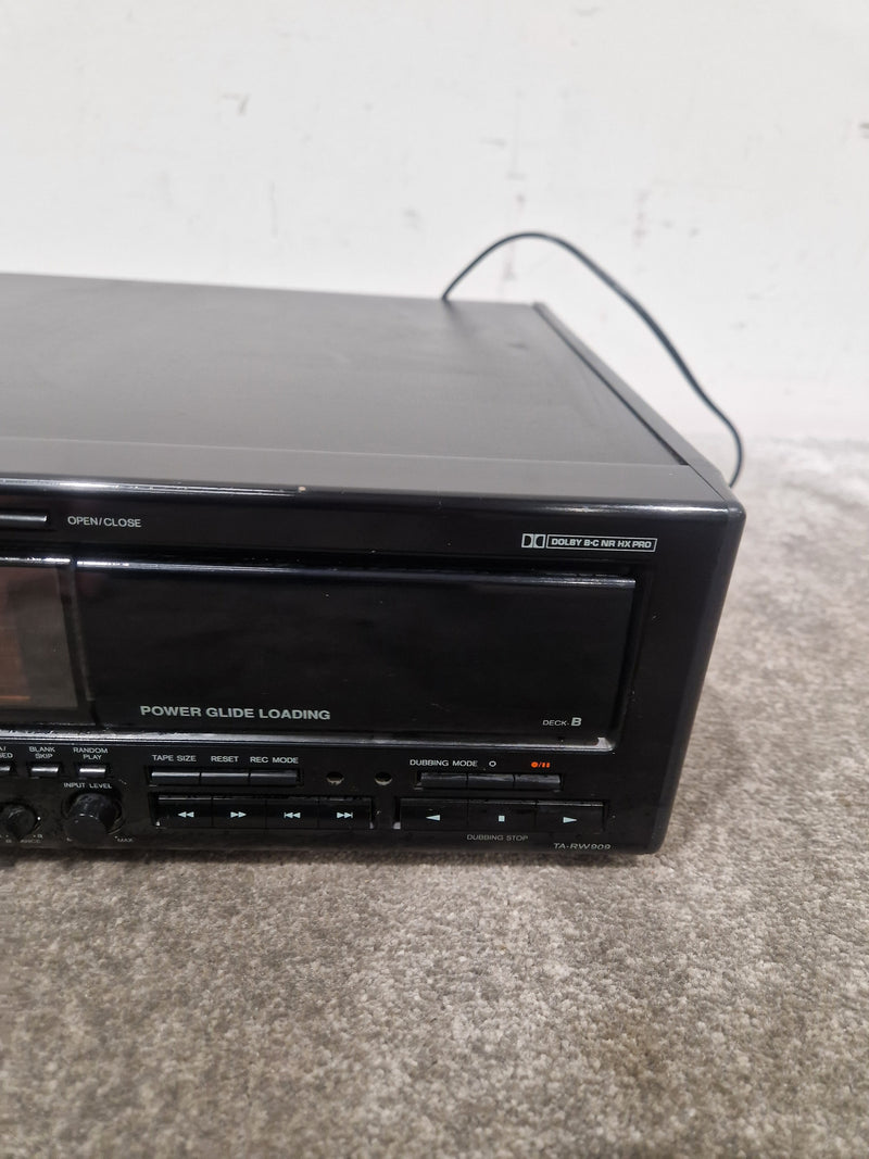 Tascam TA-RW-909 - Cassette Player - Black – Cassette Player - Excellent w/ Original Box - Image 3