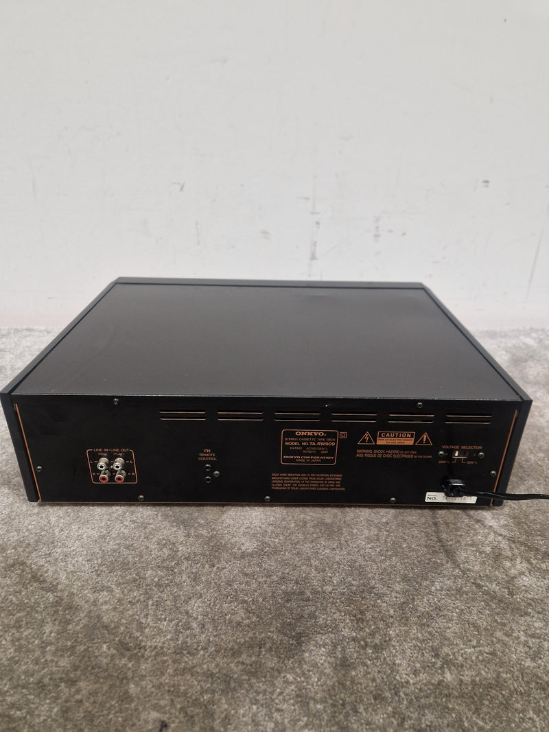 Tascam TA-RW-909 - Cassette Player - Black – Cassette Player - Excellent w/ Original Box - Image 12