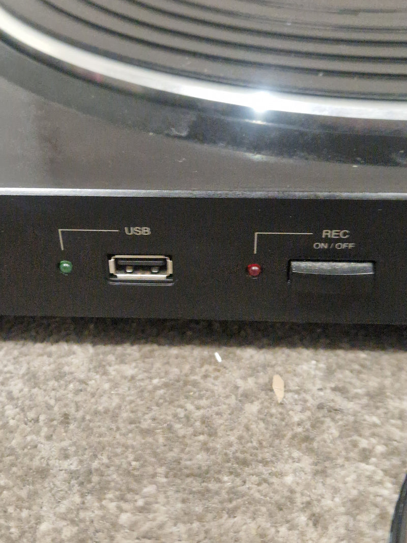 Denon DP-200USB - Turntable - Black – Turntable - Excellent - Image 2