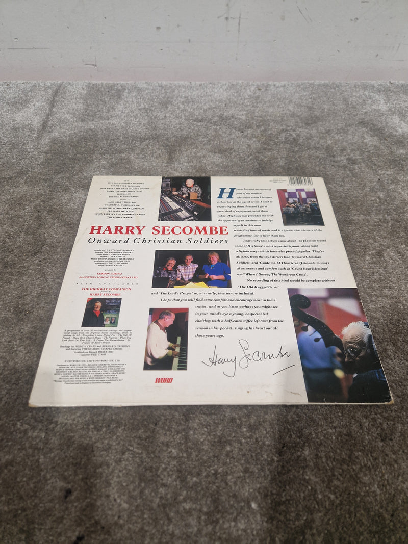 Harry Secombe Onward Christian Soldiers Vinyl – Record - Good - Image 2