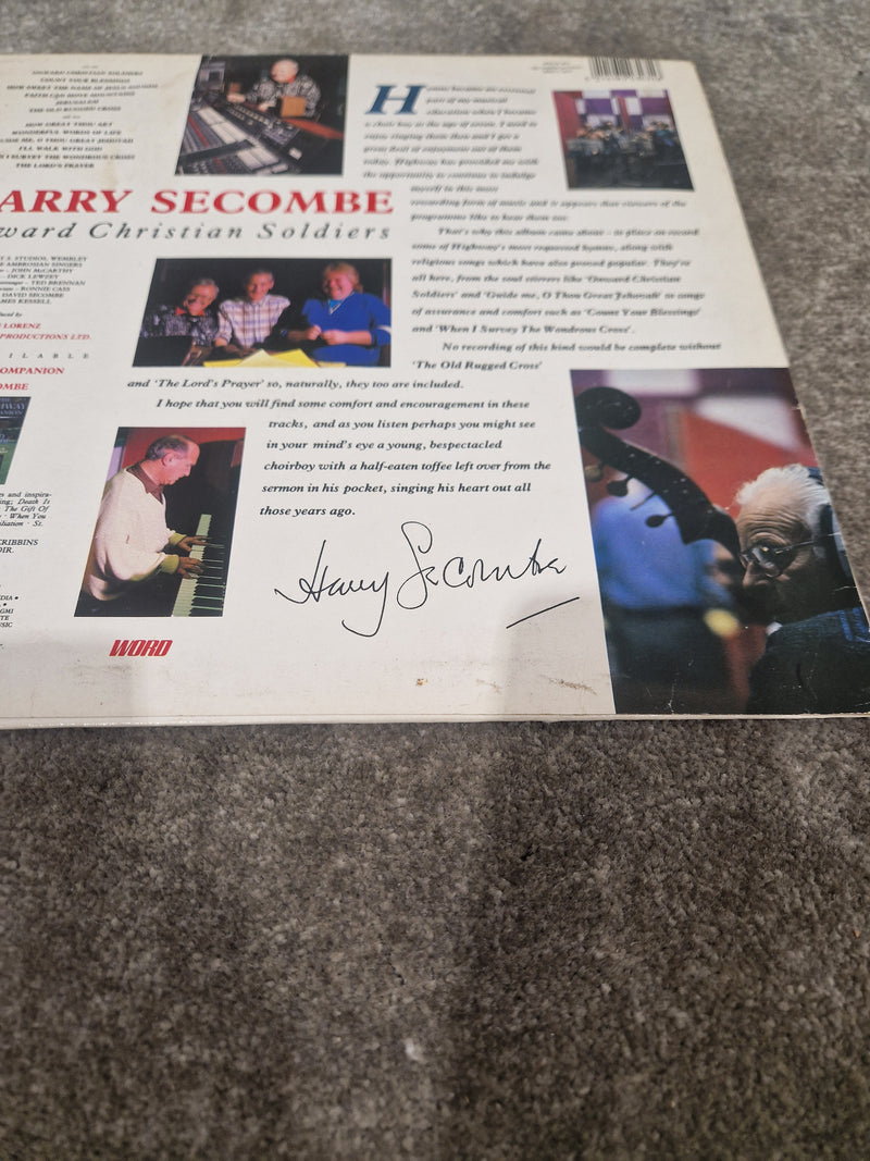 Harry Secombe Onward Christian Soldiers Vinyl – Record - Good - Image 3