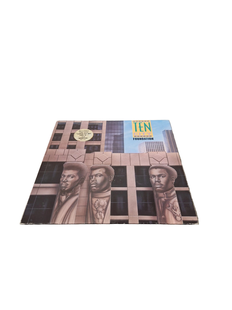 Ten City Foundation Vinyl – Record - Excellent - Image 1