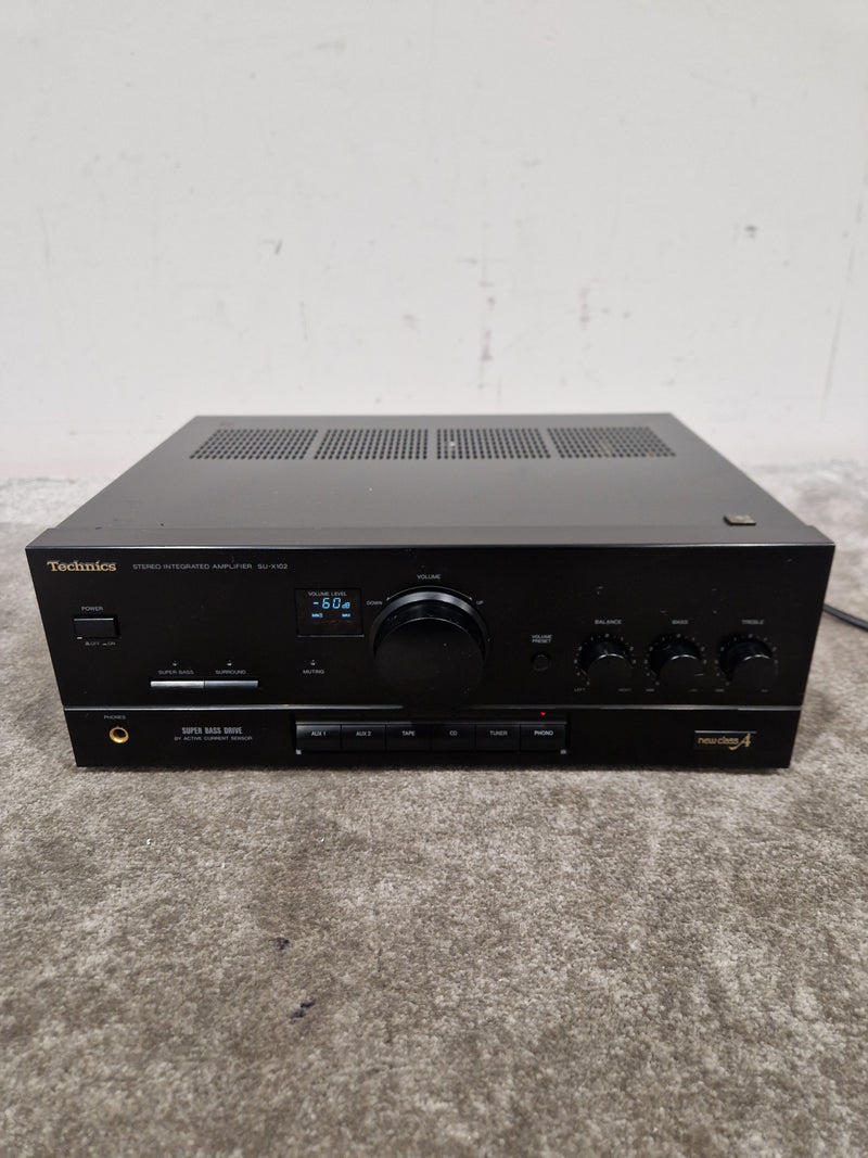 Technics SU-X102 - Stereo Integrated Amplifier - Good - Image 8