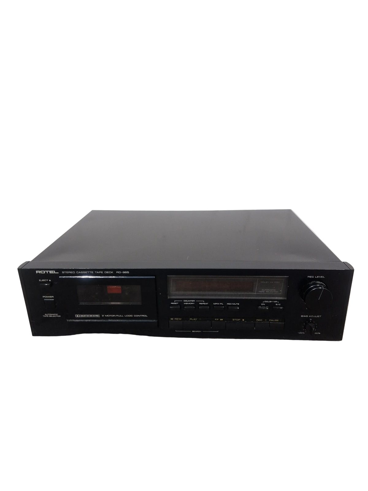 Rotel RD-865 - Stereo Cassette Tape Deck - Spares or Repair