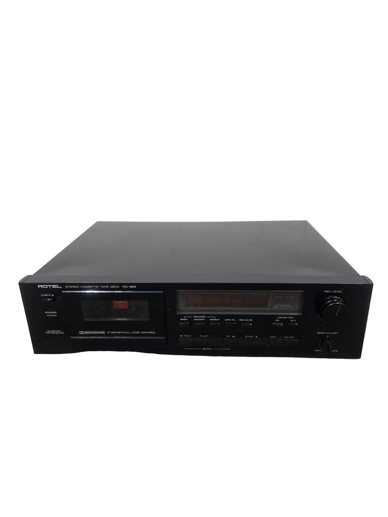 Rotel RD-865 - Stereo Cassette Tape Deck - Spares or Repair - Image 1