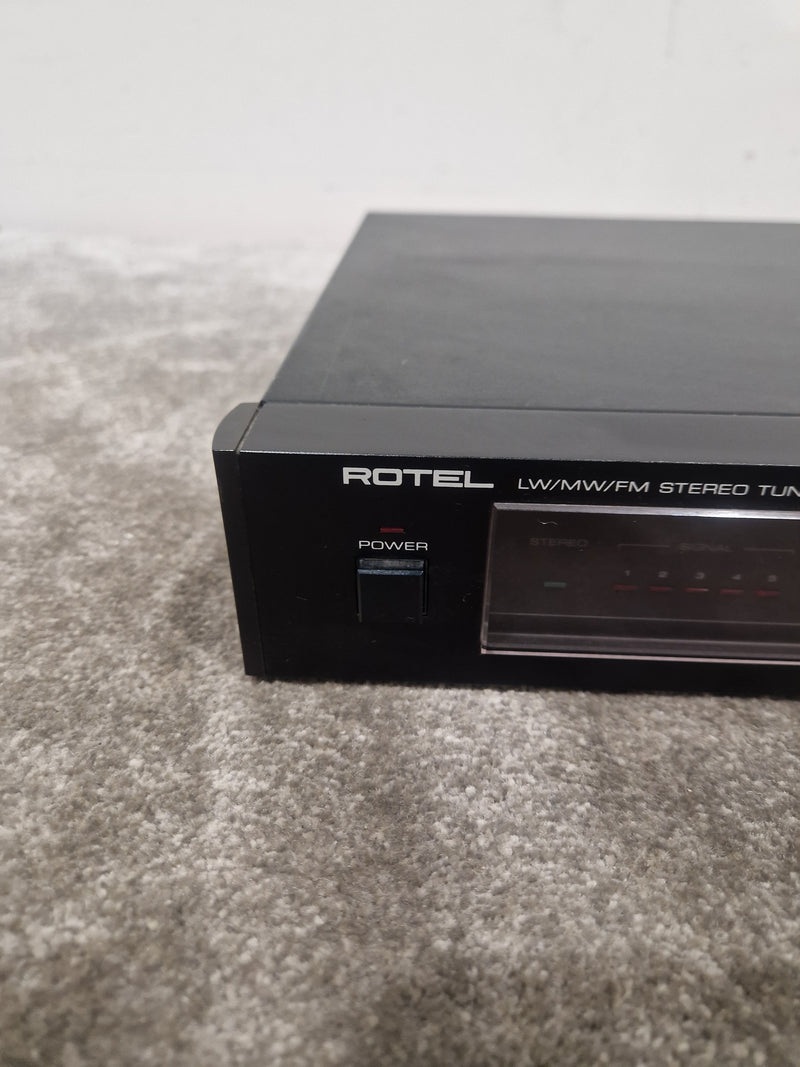 Rotel RT-850AL - LW/MW/FM Stereo Tuner - Black - Good - Image 2