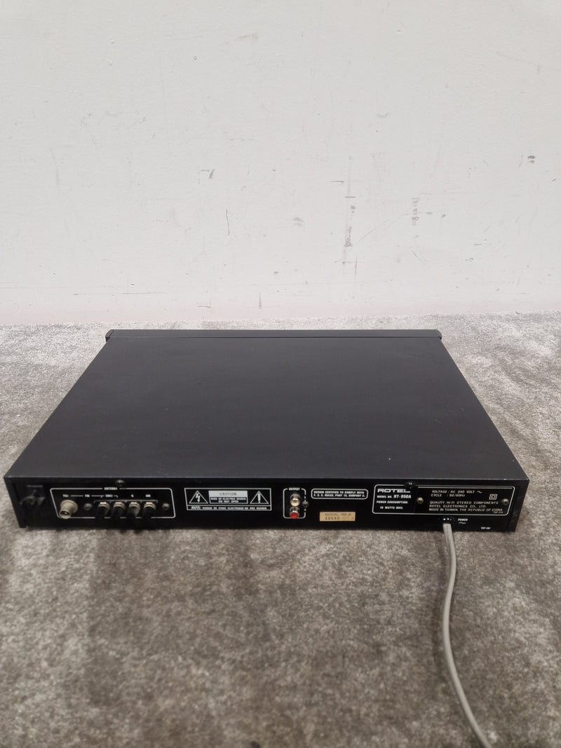 Rotel RT-850AL - LW/MW/FM Stereo Tuner - Black - Good - Image 4