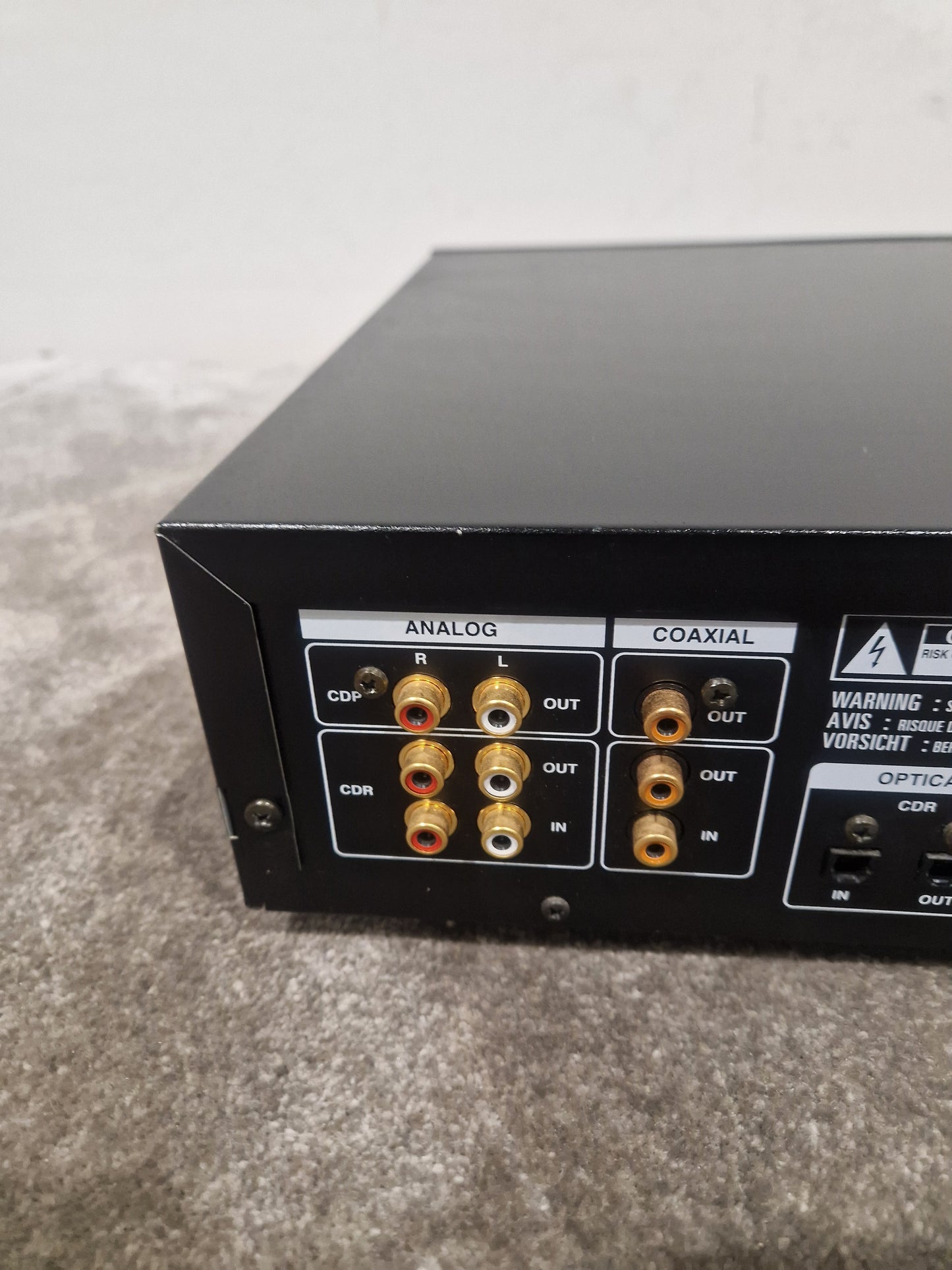 LG ADR-620 - CD Player - Black – CD player - Fair