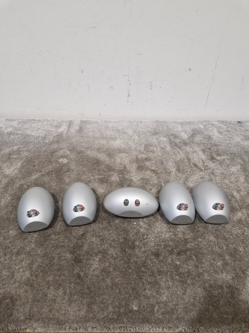 KEF 5.1 Channel Speakers - Silver – Speaker System - Good - Image 3