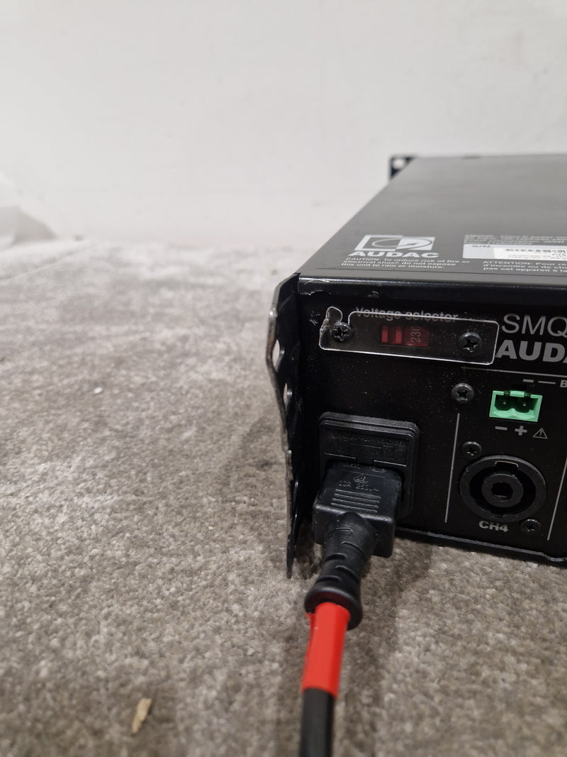 AUDAC SMQ500 - Power Amplifier - Good - Image 7