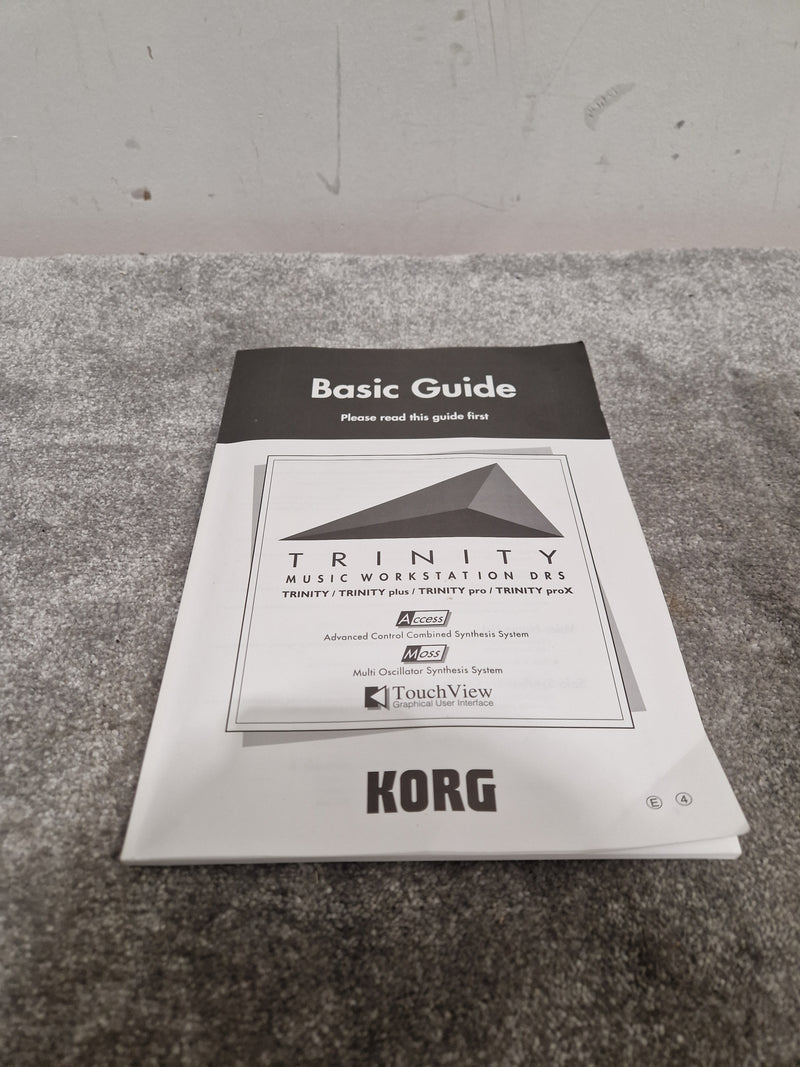 Korg Trinity Plus - Music Workstation/Synthesizer - Silver - Excellent w/ Original Box & Manuals - Image 7