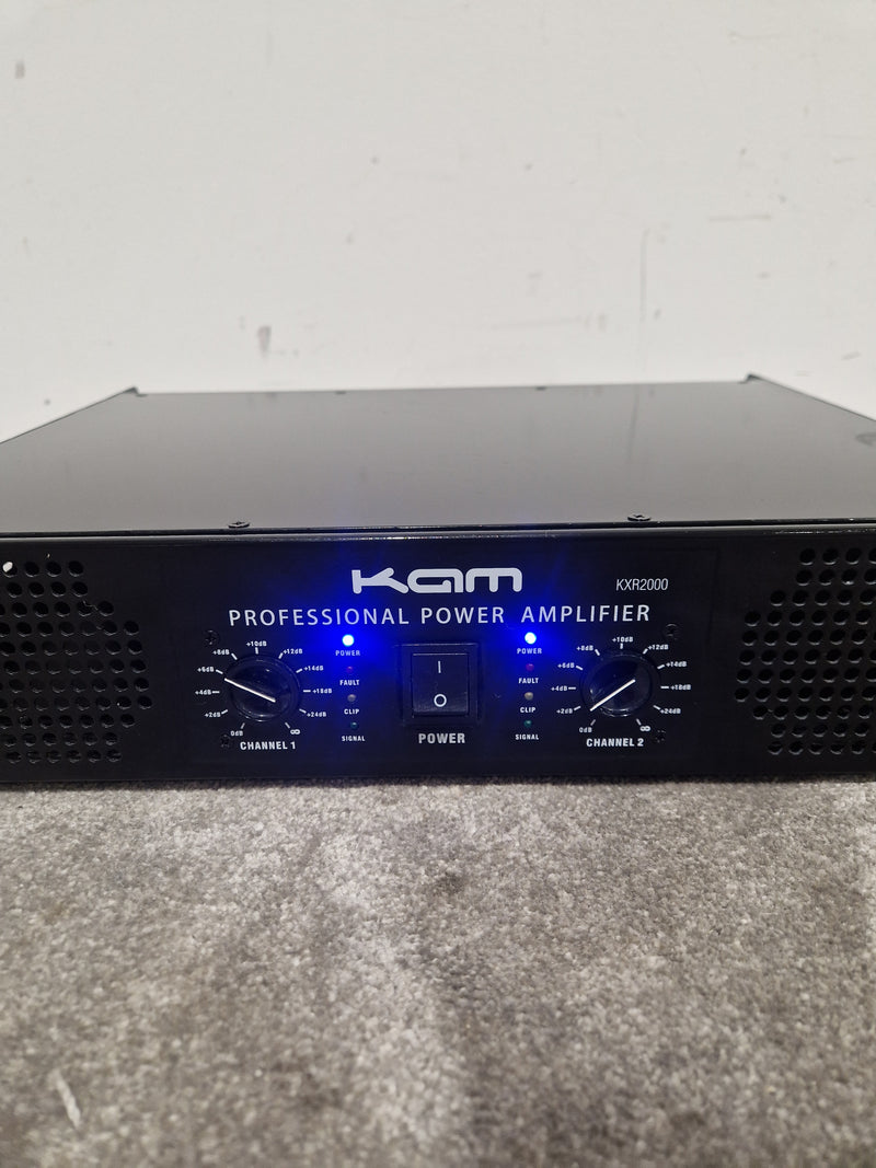 KAM KXR5000 - Power Amplifier - Black - Excellent - Image 2