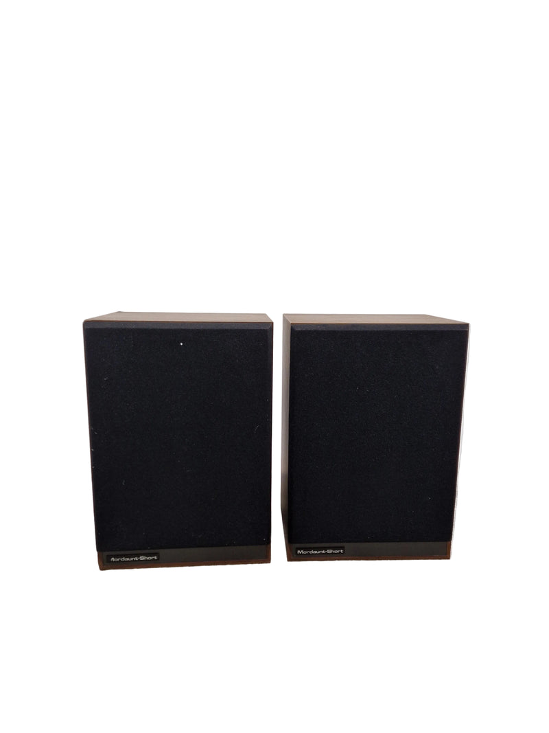 Mordaunt-Short MS 15 - Bookshelf Speakers - Pair - Wood/Black - Good - Image 1
