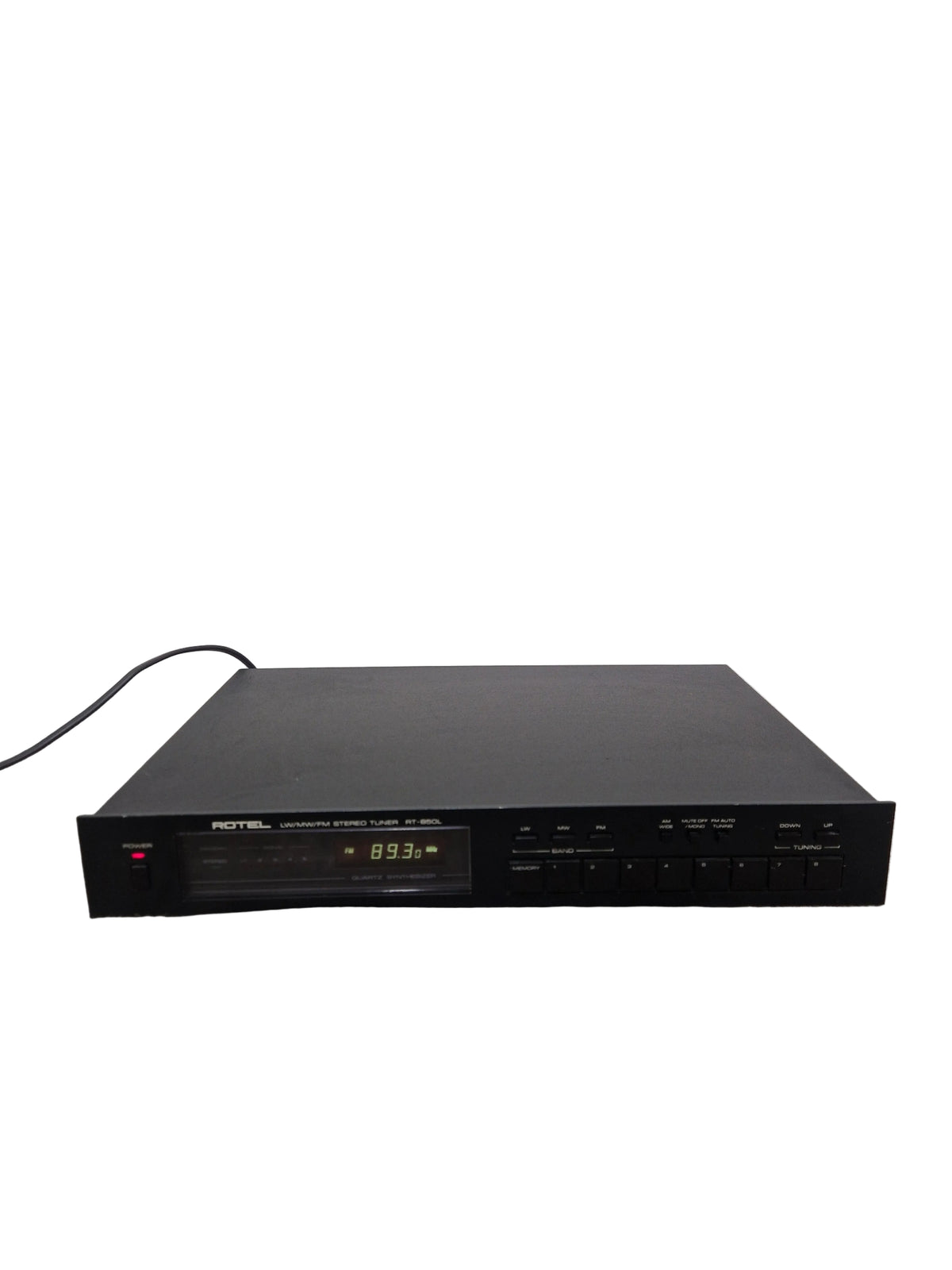 Rotel RT-850L - LW/MW/FM Stereo Tuner - Black - Good