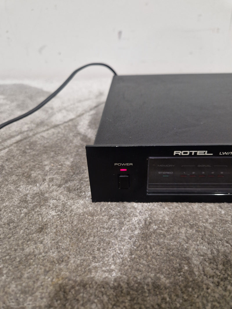 Rotel RT-850L - LW/MW/FM Stereo Tuner - Black - Good - Image 4
