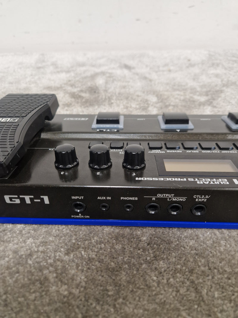 Boss GT-1 - Guitar Effects Processor - Excellent w/ Original Box, Power Supply & Manuals - Image 5