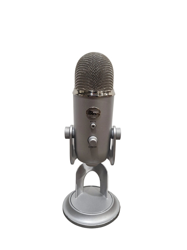 Blue Yeti - USB Condenser Microphone - Silver - Excellent