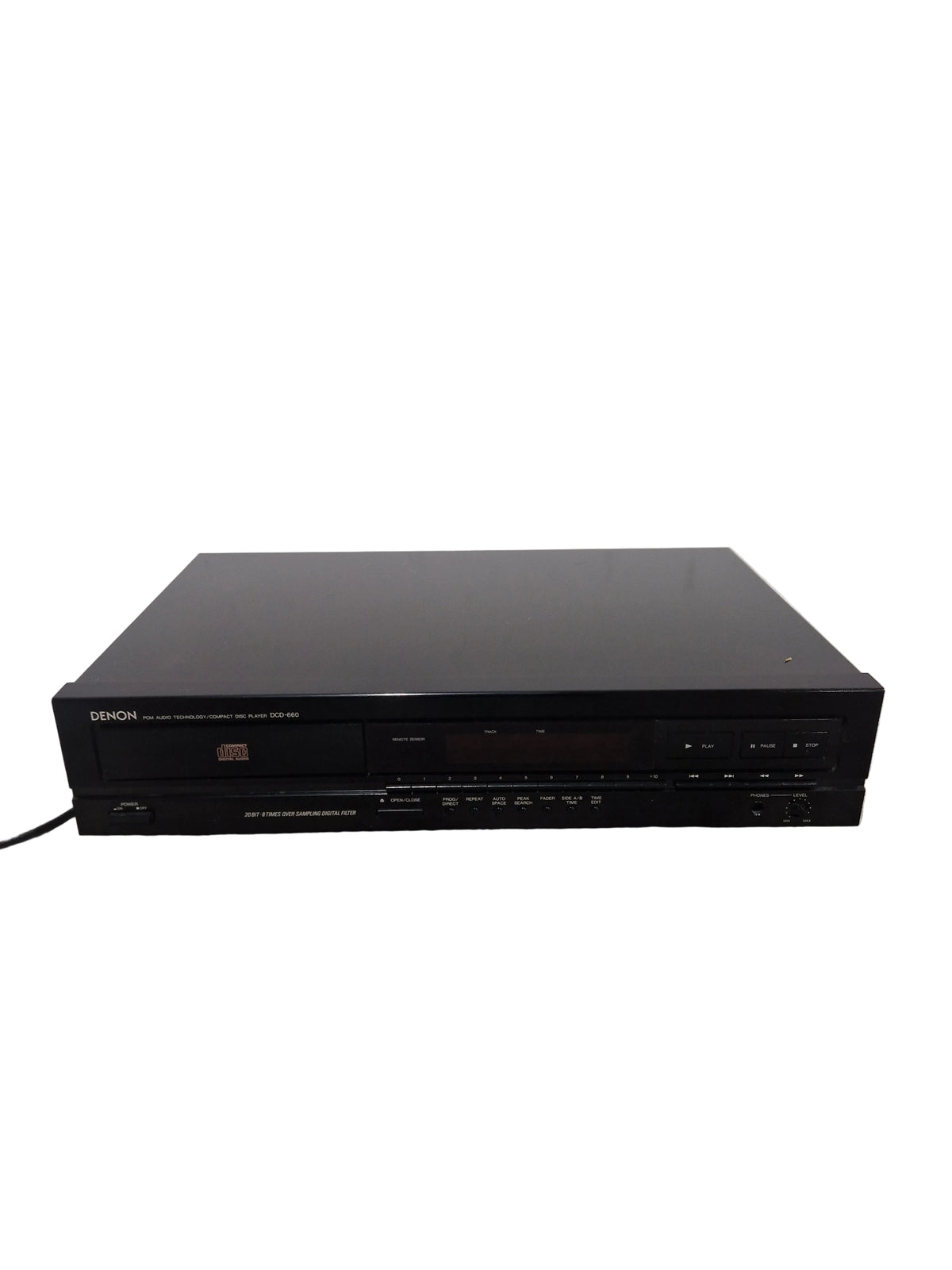 Denon DCD-660 CD Player - Black - Japan Made - Excellent