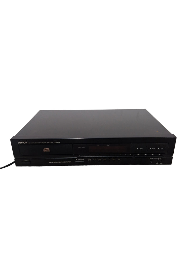 Denon DCD-660 CD Player - Black - Japan Made - Excellent - Image 1