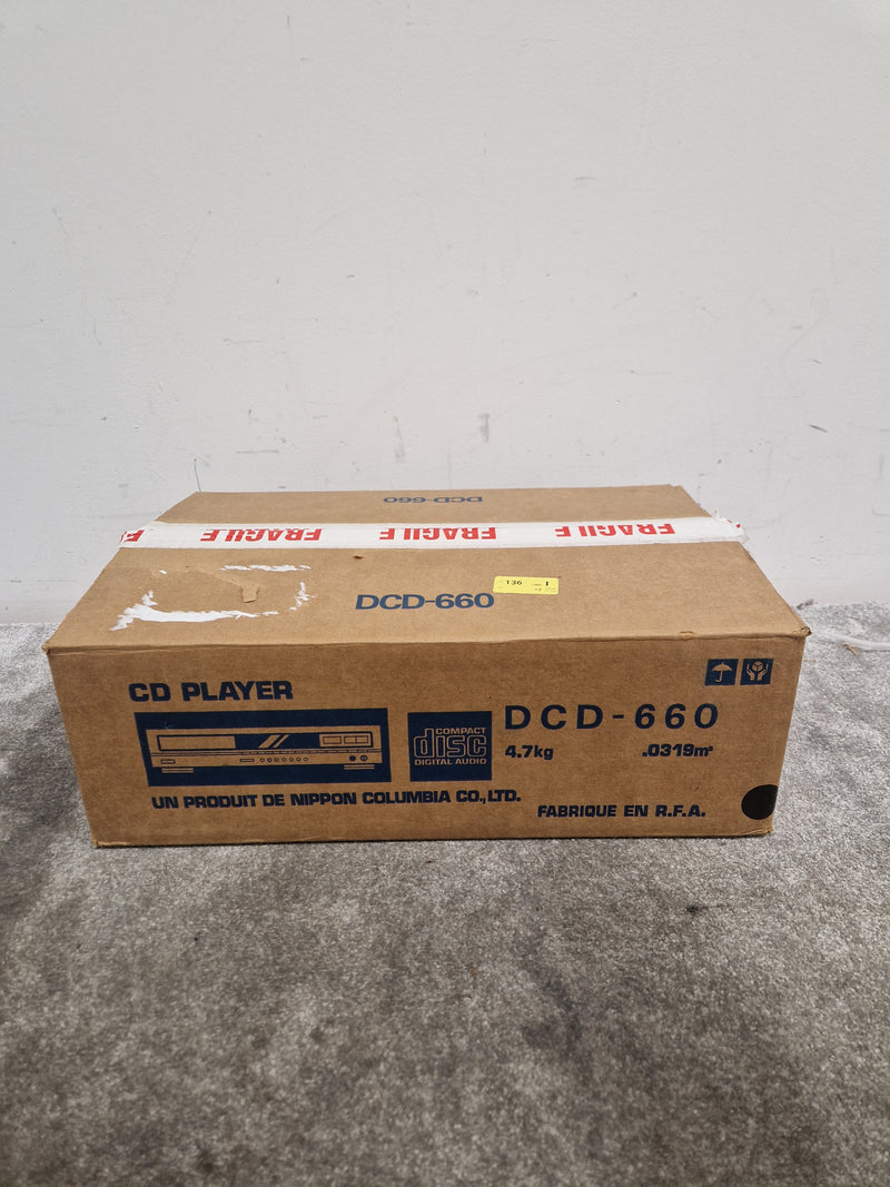 Denon DCD-660 CD Player - Black - Japan Made - Excellent - Image 14