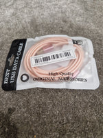 USB to Apple iPhone Lightning Cable – 2m Rose Gold Charging & Data Cable – New w/ Original Packaging - Image 5