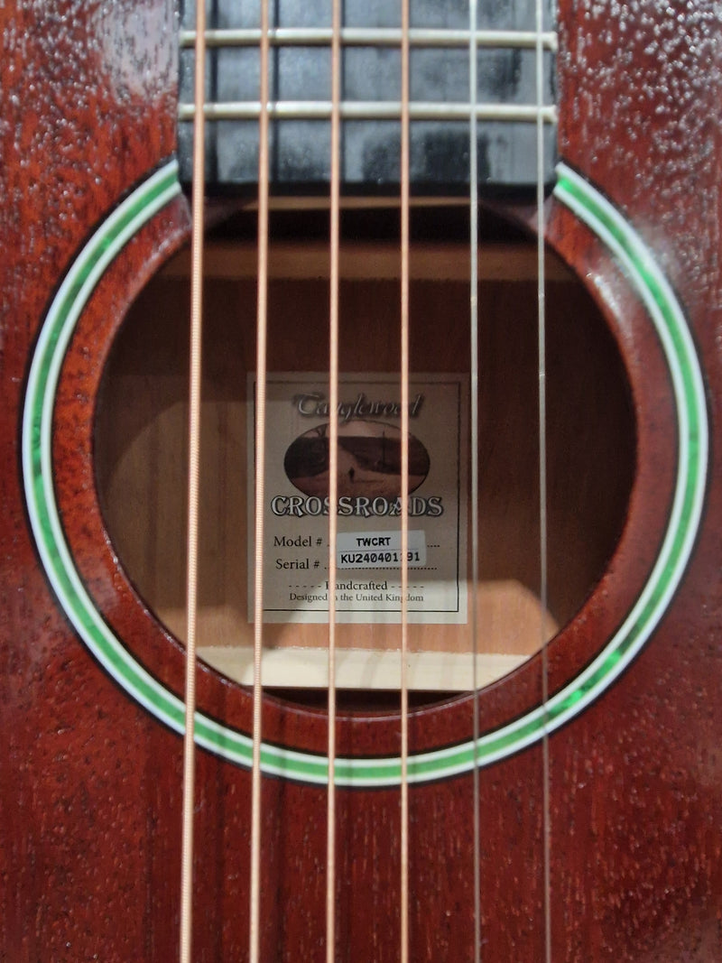 Tanglewood Crossroads TWCRT 3/4 - Acoustic Guitar - Dark Brown/Black - Excellent w/ Soft Case - Image 17