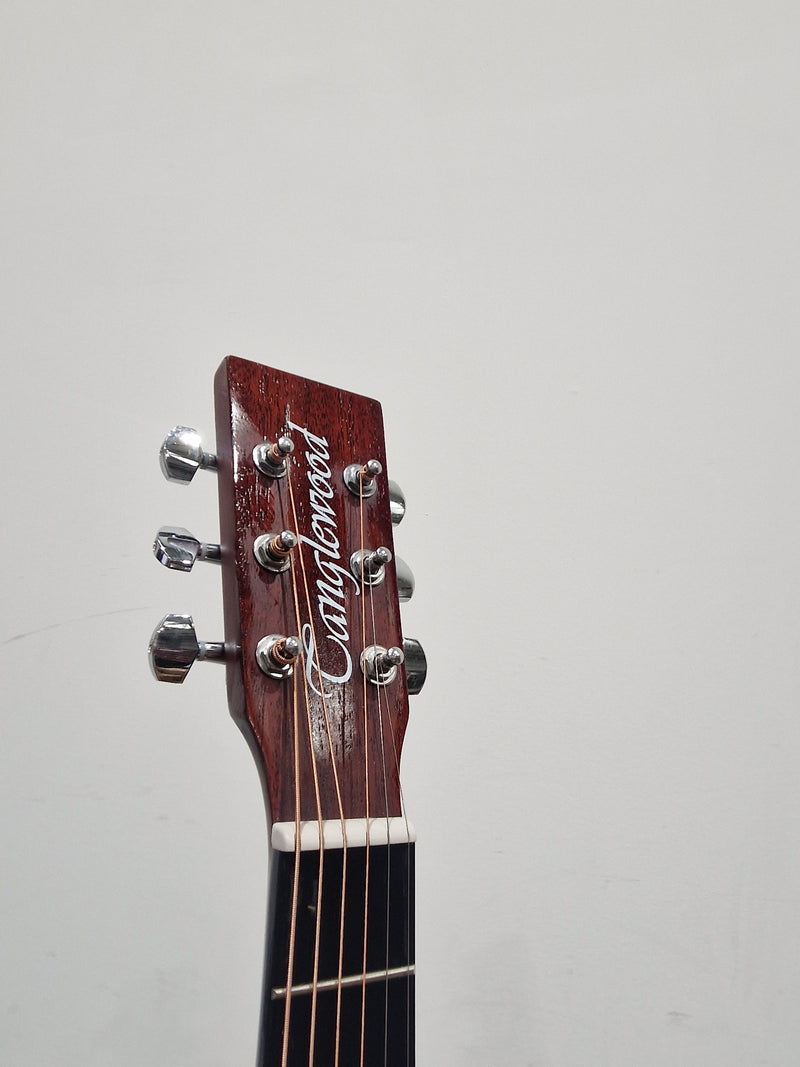Tanglewood Crossroads TWCRT 3/4 - Acoustic Guitar - Dark Brown/Black - Excellent w/ Soft Case - Image 3