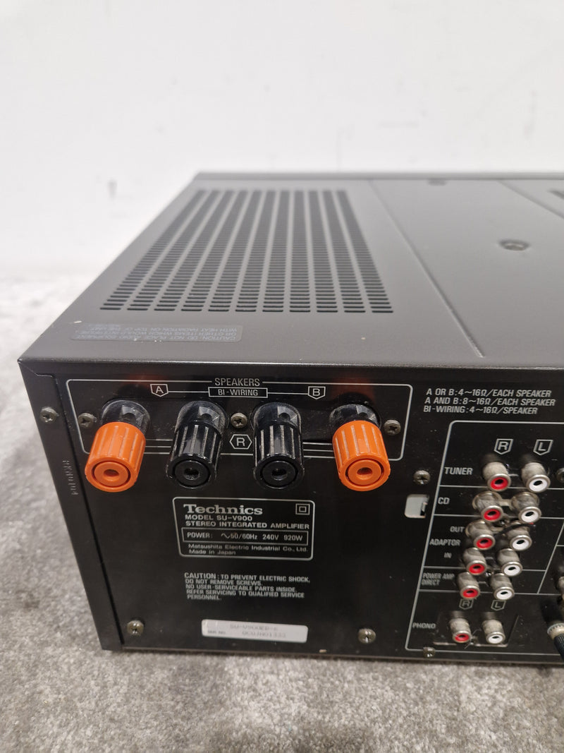 Technics SU-V900 - Stereo Integrated Amplifier - Black - Excellent - Image 14