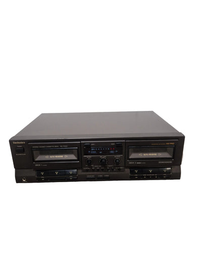 Technics RS-TR333 - Stereo Double Cassette Deck - Black - Excellent