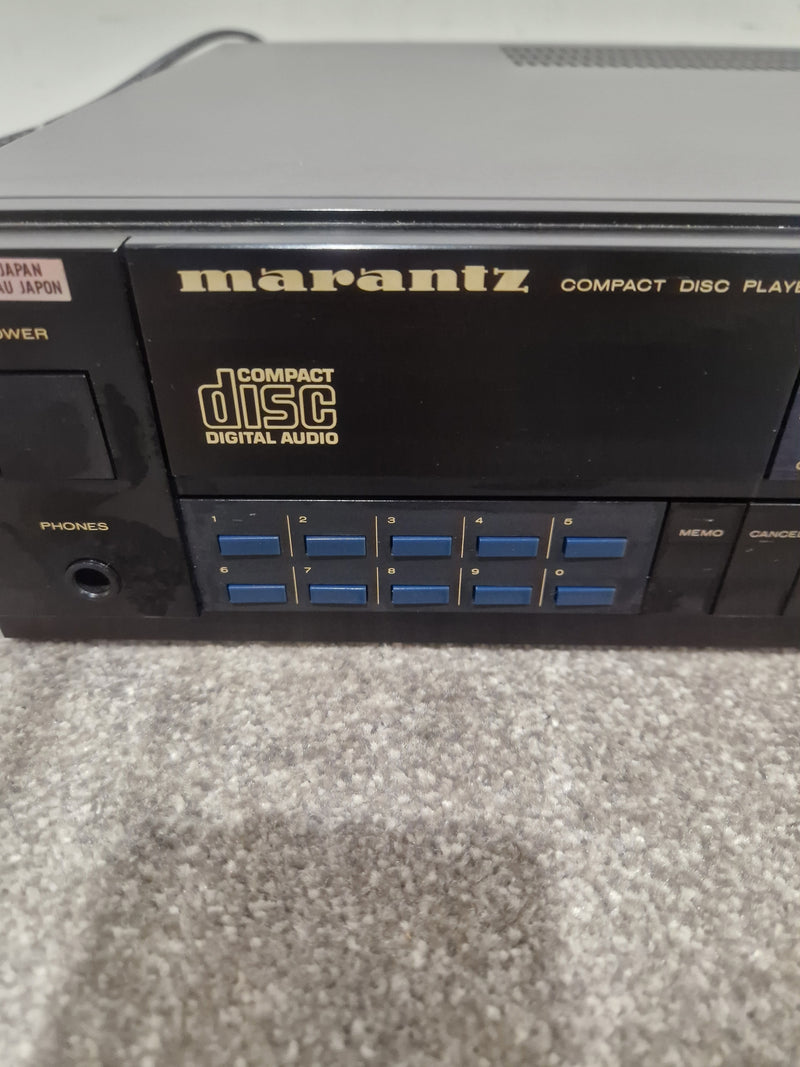 Marantz CD-84 - Compact Disc Player - Black - Good - Image 5