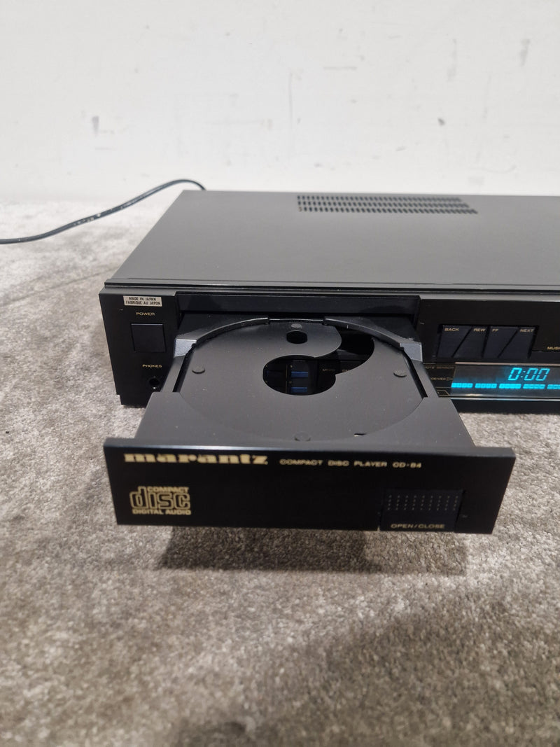 Marantz CD-84 - Compact Disc Player - Black - Good - Image 8