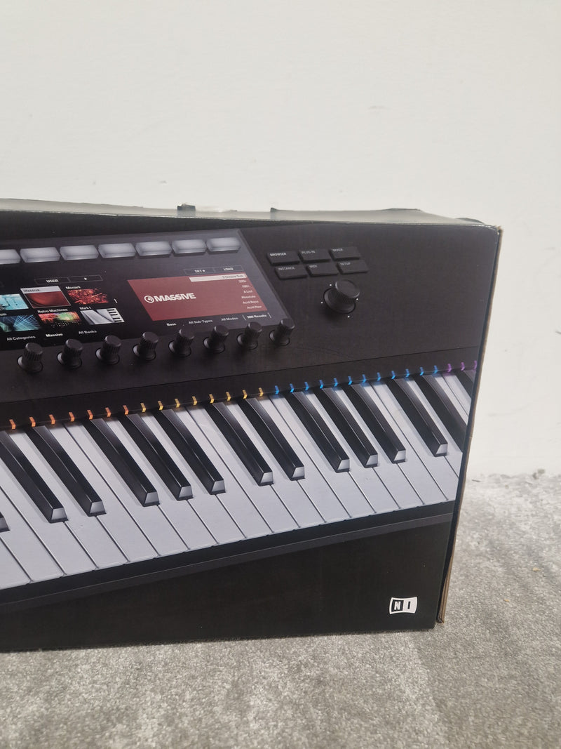 Native Instruments Komplete Kontrol S49 Limited Edition Black Keyboard - 49-Key Semi-Weighted, NKS Integration - Excellent w/ Original Box & Power Supply - Image 4