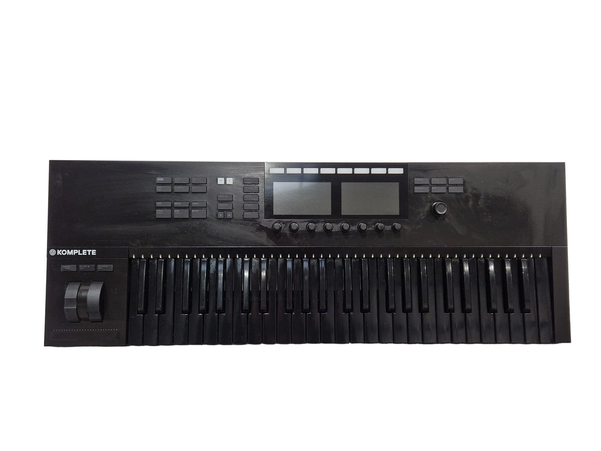 Native Instruments Komplete Kontrol S49 Limited Edition Black Keyboard - 49-Key Semi-Weighted, NKS Integration - Excellent w/ Original Box & Power Supply
