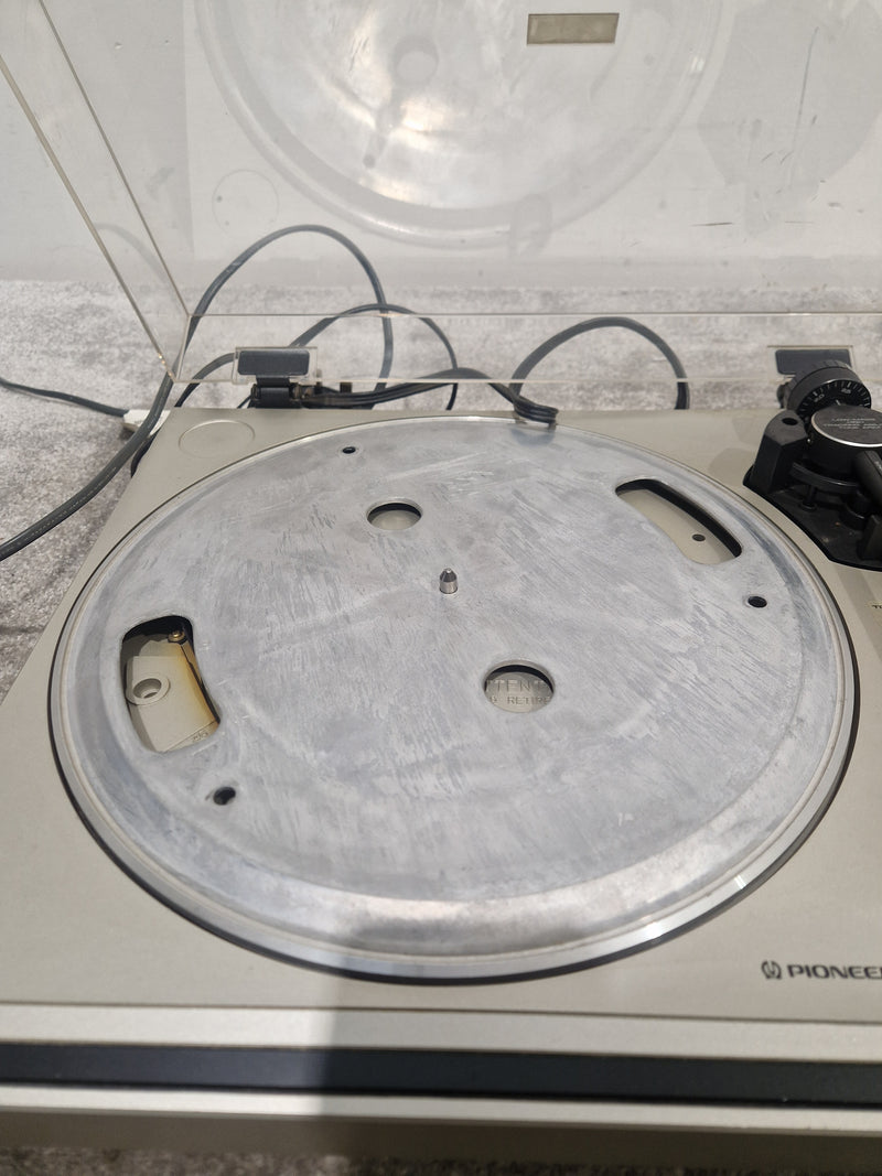 Pioneer PL-120 - Turntable - Silver - Spares or Repair - Image 6