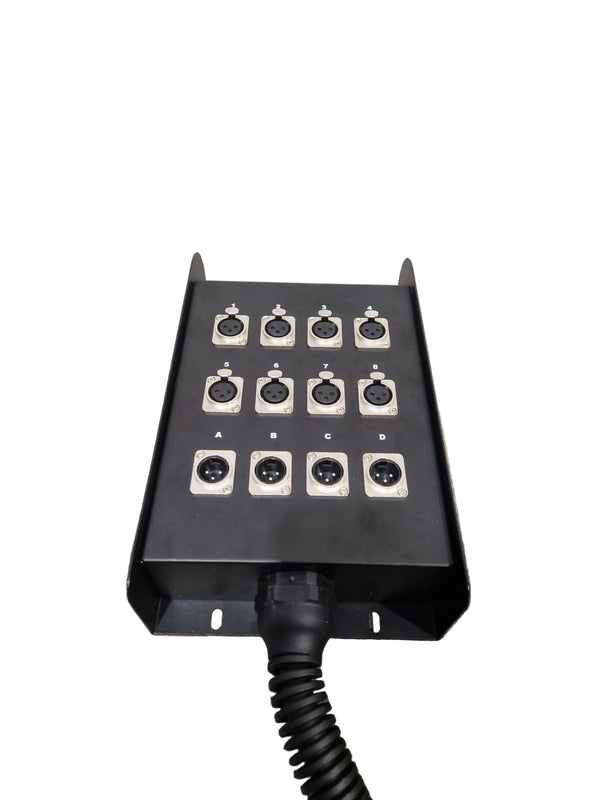 Pulse Audio Stage Box - 12 Input/Output Stage Box - Black - Excellent