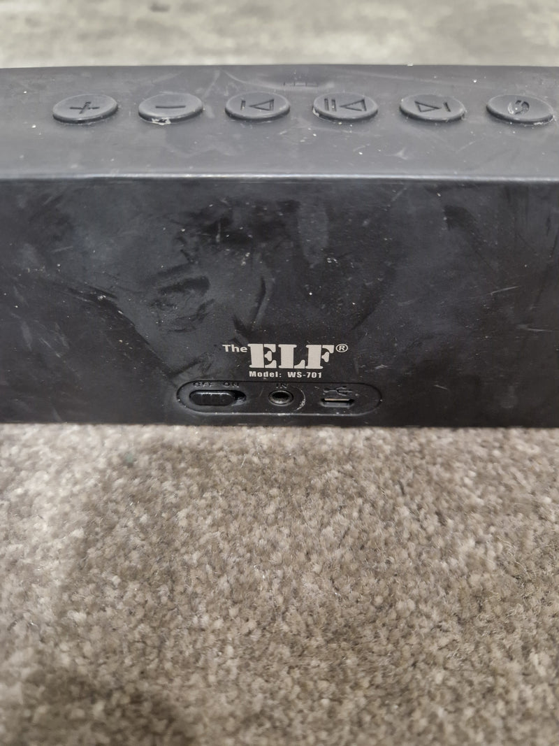 The ELF WS-701 - Wireless Speaker - Black - Fair - Image 9