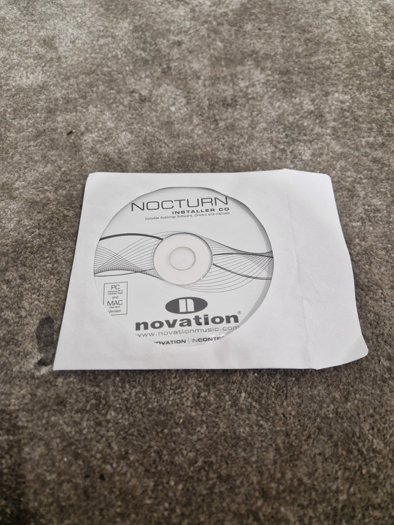Novation Nocturn Installer - Software – Control Surface - Excellent - Image 3