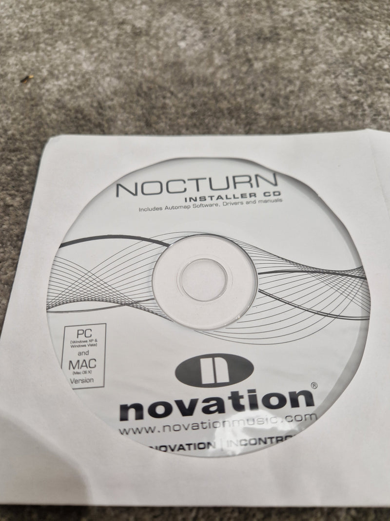 Novation Nocturn Installer - Software – Control Surface - Excellent - Image 2