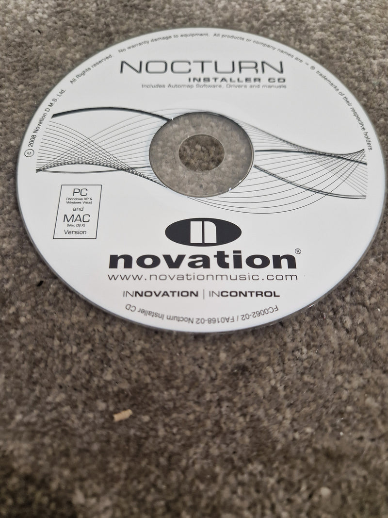Novation Nocturn Installer - Software – Control Surface - Excellent - Image 6
