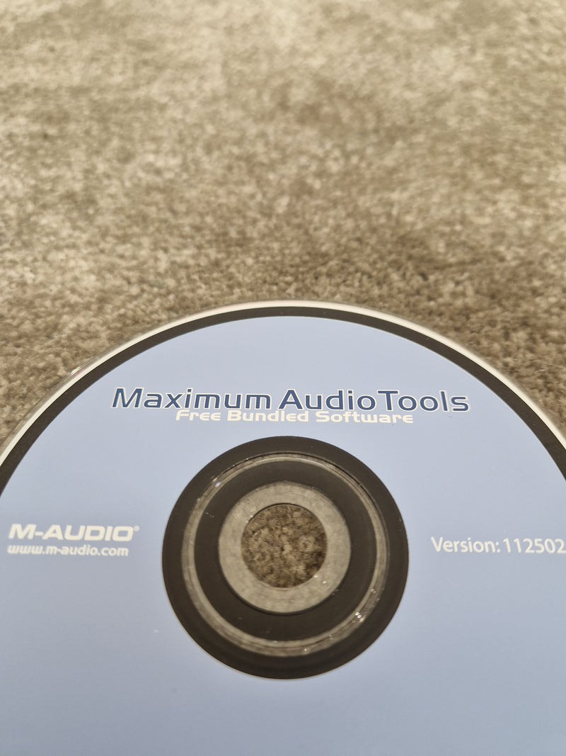 M-audio Maximum Audiotools Free Bundled Software – Audio Interface - Good - Image 2