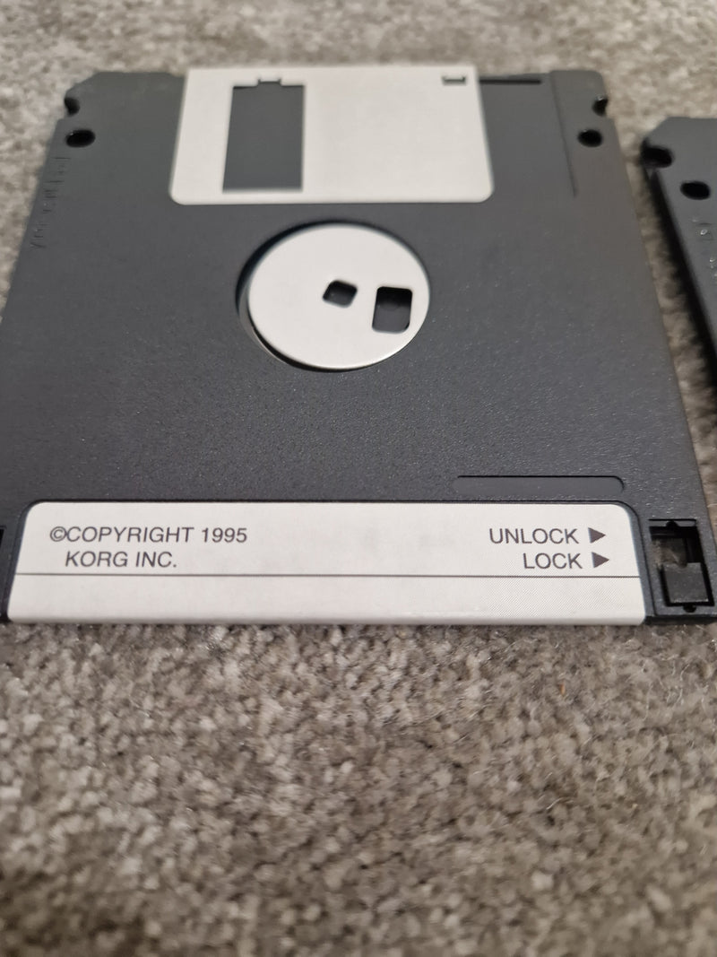 Korg Trinity DRS Floppy Disk Software Pair – Synthesizer - Excellent - Image 9