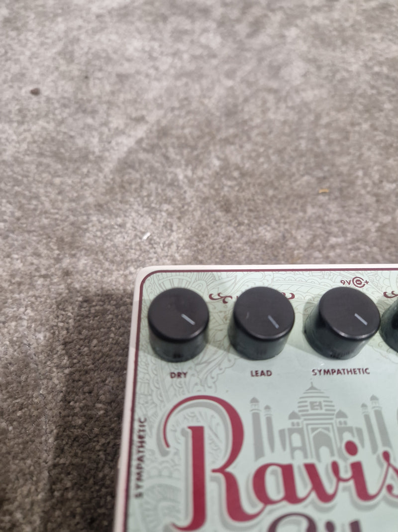 Electro-Harmonix Ravish Sitar - Effects Pedal - Mint Green - Excellent w/ Original Box - Image 2