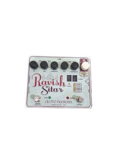 Electro-Harmonix Ravish Sitar - Effects Pedal - Mint Green - Excellent w/ Original Box
