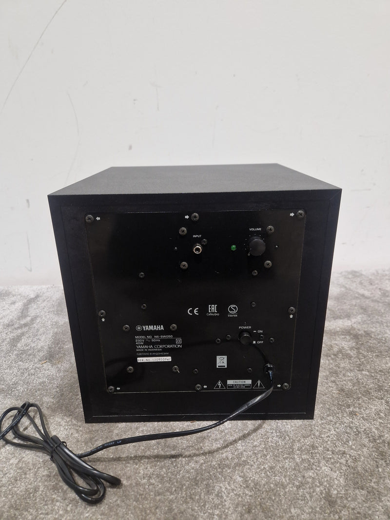 Yamaha Ns Sw050 Subwoofer - Black – Subwoofer - Excellent - Image 7