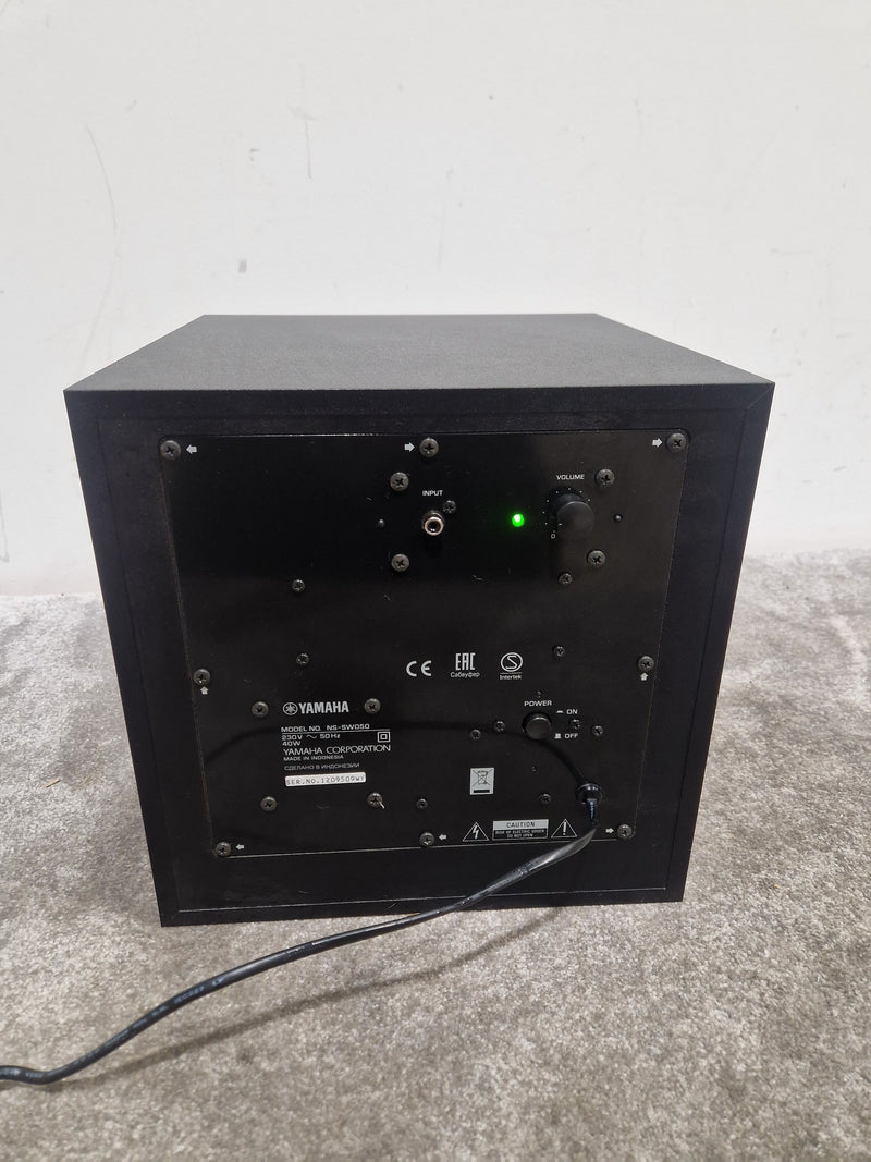Yamaha Ns Sw050 Subwoofer - Black – Subwoofer - Excellent - Image 4