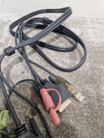 Job-Lot OF 2L7D02UI ATEN 6ft KVM Switch Cables - Grey X8 – KVM Switch Cable - Excellent - Image 2