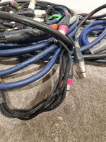 Van Damme Audio Multicore Loom Cable 8-Way Neutrik XLR -M To XLR -F Blue 15ft – Multicore Cable - Good - Image 8